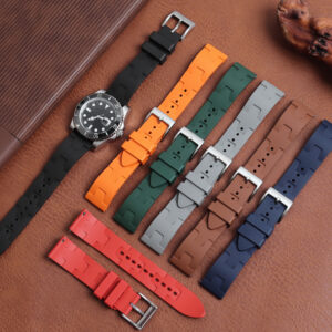 FKM rubber watch band